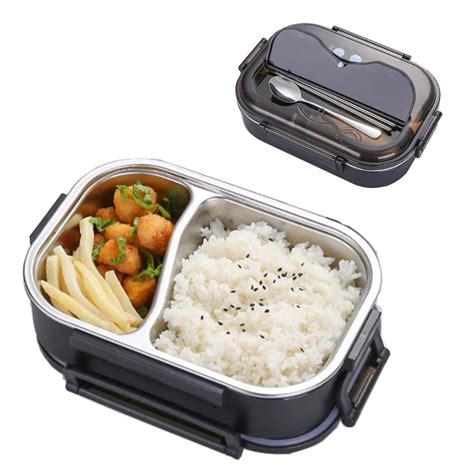 stainless steel bento lunch box reviews|lunch box steel bento adult.